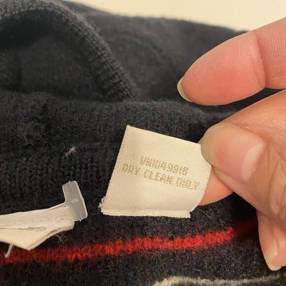 Vintage Cherokee Women S Black Plaid Wool Hooded Button Up Cardigan Japan Made - Picture 5 of 8